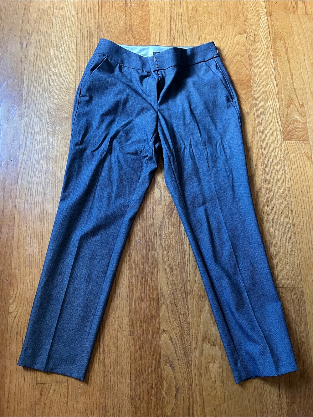 LOFT Women's Gray Tailored Trousers